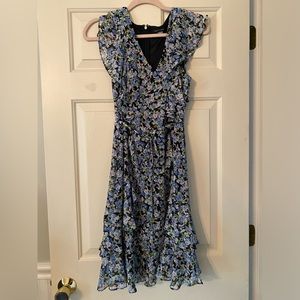 Flattering Floral dress worn only once for a wedding